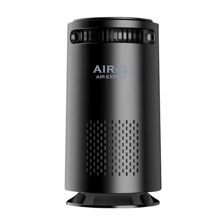 Car Negative Ion Air Purifier Odor Removal Aromatherapy(Black) by buy2fix