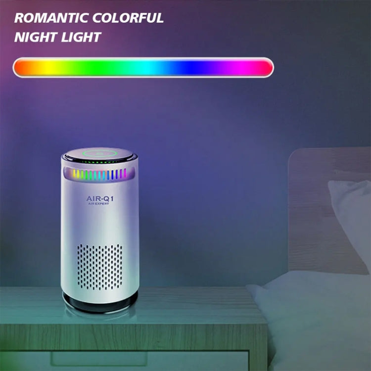 Car Negative Ion Air Purifier Odor Removal Aromatherapy(Black) by buy2fix