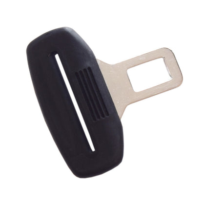 Car Seat Belt 2.1 Curved Lock Tongue Male Buckle Accessories(Black) by buy2fix
