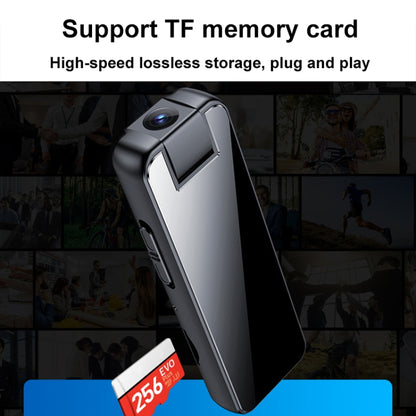 Mrobo D6 1080P Rotating Camera Night Vision Video Recorder With Back Clip, Size: 32GB(Black) by Mrobo