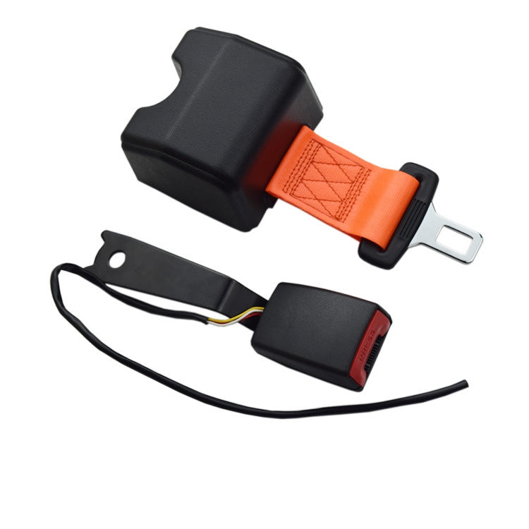 Automatic Retractable Two-point Forklift Safety Belt, Color: Orange+SQ17 Wire Base by buy2fix