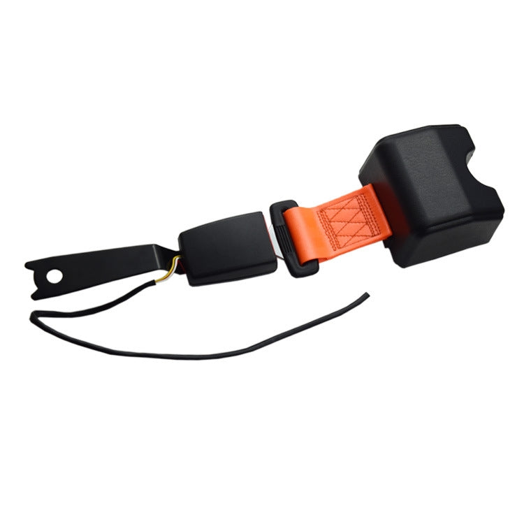 Automatic Retractable Two-point Forklift Safety Belt, Color: Orange+SQ17 Wire Base by buy2fix