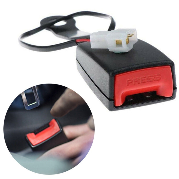 Car Seat Belt Socket with Alarm Wire Base(Q19) by buy2fix