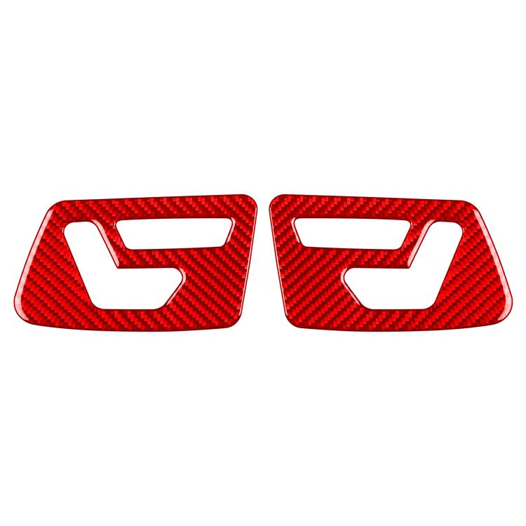For Mercedes-Benz G-Class W463 2pcs /Set Seat Adjustment Sticker(Red) - Car Interior Mouldings by buy2fix | Online Shopping UK | buy2fix