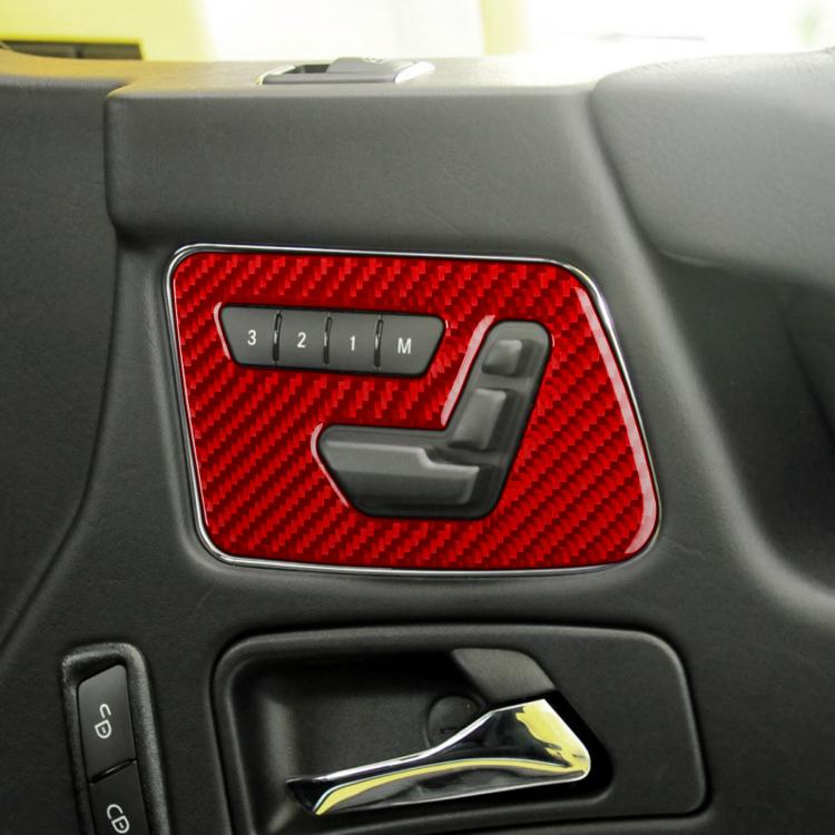 For Mercedes-Benz G-Class W463 2pcs /Set Seat Adjustment Sticker(Black) - Car Interior Mouldings by buy2fix | Online Shopping UK | buy2fix