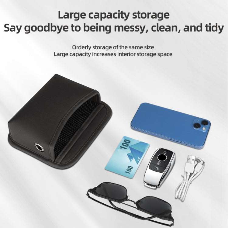 Adhesive Multifunctional Storage Bag for Car Center Console(Green) by buy2fix