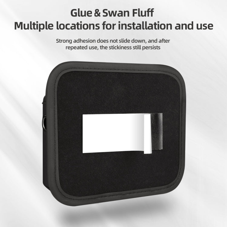 Adhesive Multifunctional Storage Bag for Car Center Console(Black) by buy2fix