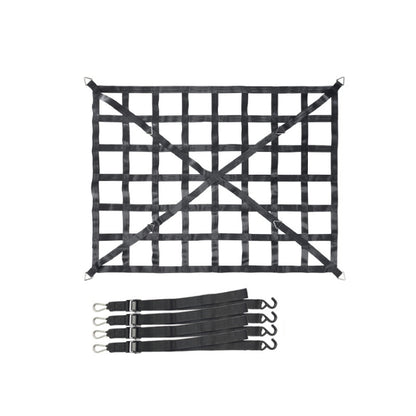 167x127cm Truck Bed Cargo Net Pickup Bed Netting Strap by buy2fix