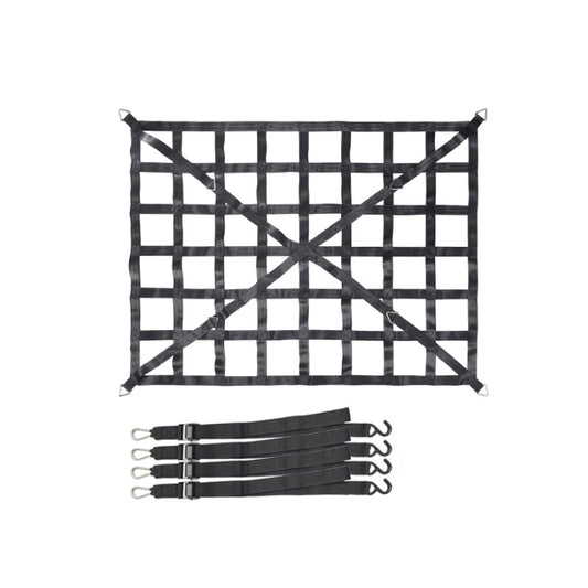 167x127cm Truck Bed Cargo Net Pickup Bed Netting Strap by buy2fix