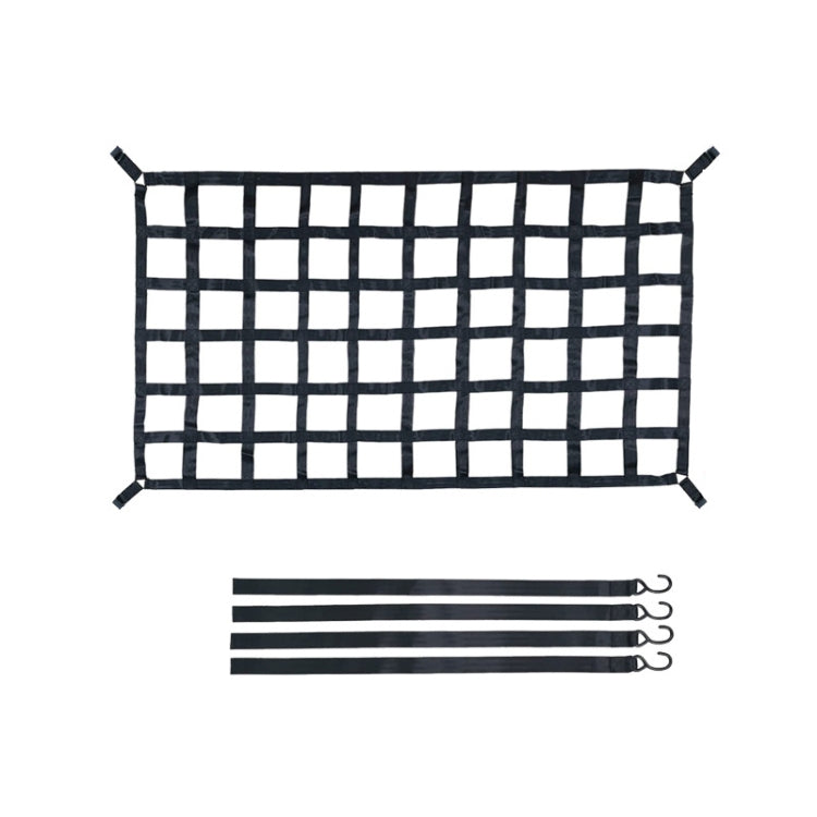 208x127cm Truck Bed Cargo Net Pickup Bed Netting Strap by buy2fix