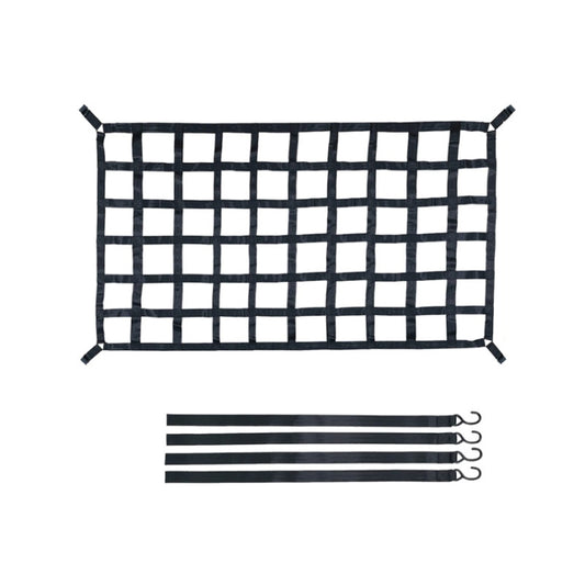 208x127cm Truck Bed Cargo Net Pickup Bed Netting Strap by buy2fix