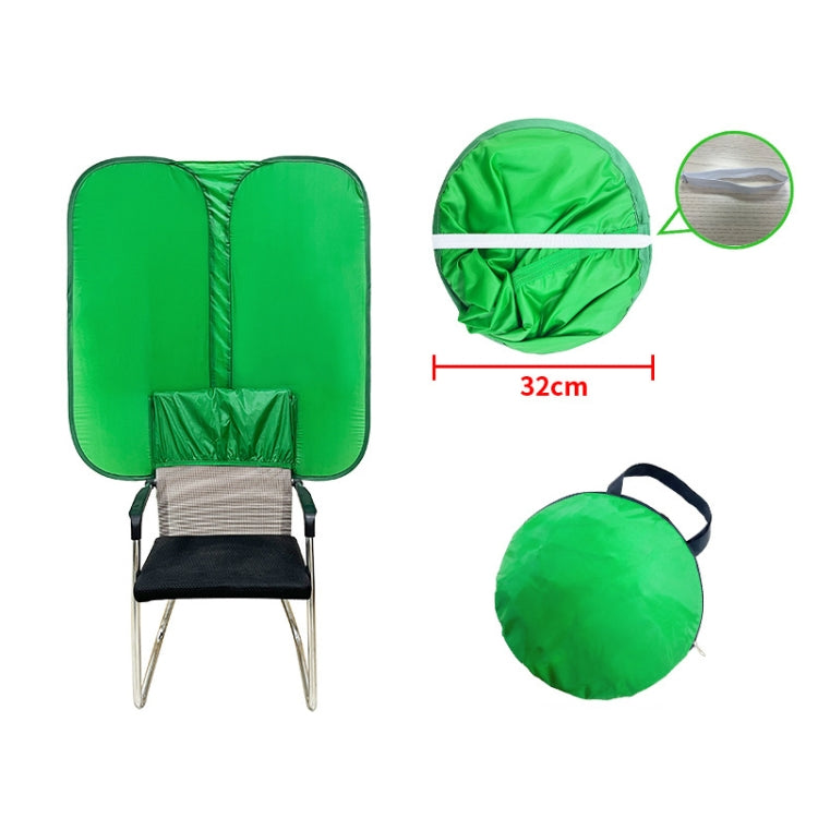 Live E-sports Double-sided Background Cutout Green Screen For Chair(0.42kg) by buy2fix