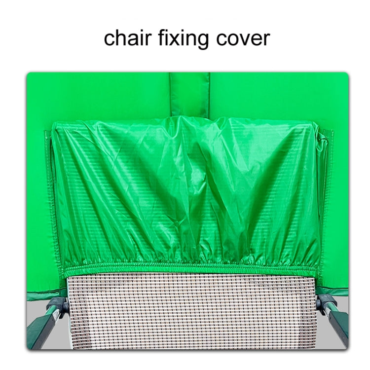 Live E-sports Double-sided Background Cutout Green Screen For Chair(0.42kg) by buy2fix
