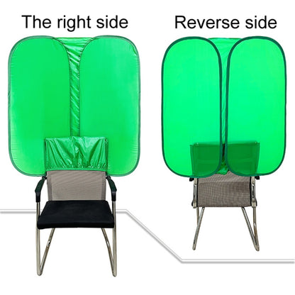 Live E-sports Double-sided Background Cutout Green Screen For Chair(0.42kg) by buy2fix
