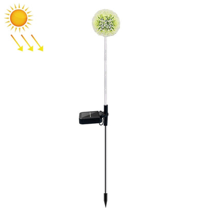Dandelion Lawn Ground Plug Light Decoration Outdoor Solar LED Garden Lights, Model: Single Head by buy2fix