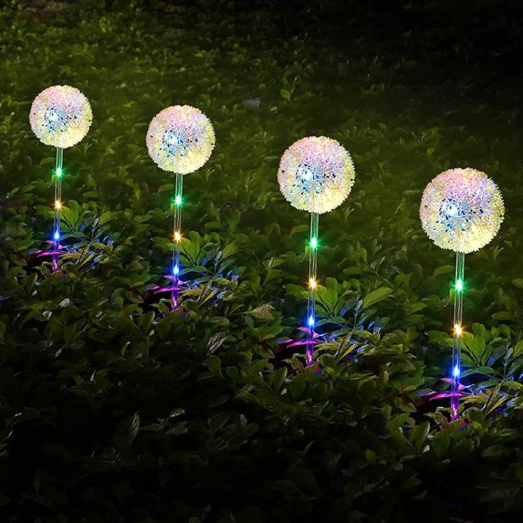 Dandelion Lawn Ground Plug Light Decoration Outdoor Solar LED Garden Lights, Model: Single Head by buy2fix