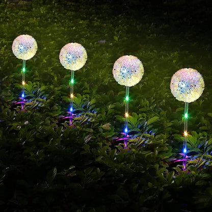 Dandelion Lawn Ground Plug Light Decoration Outdoor Solar LED Garden Lights, Model: Single Head by buy2fix