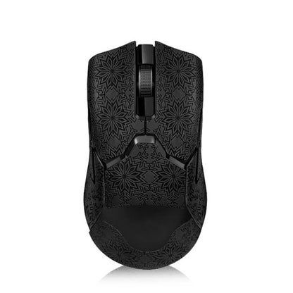 Snowflake Pattern Anti-slip Mouse Stickers For Razer Viper Ultimate Black Full Surround by buy2fix