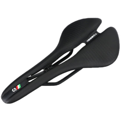 TOSEEK Mountain Bike Saddle Road Bicycle Seat Accessories, Color: Black by TOSEEK