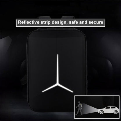 15 inch Multifunctional Waterproof Business Sports Laptop Backpack with USB Port(Pink) by buy2fix