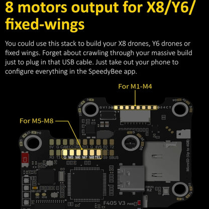 SpeedyBee BLS 50A 4-in-1 ESC 3-6S Lipo Barometer For RC Drone - Flight Controller by buy2fix | Online Shopping UK | buy2fix