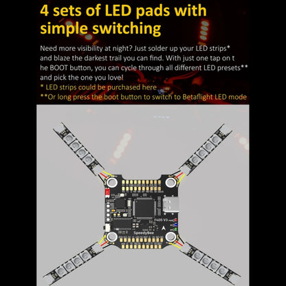 SpeedyBee BLS 50A 4-in-1 ESC 3-6S Lipo Barometer For RC Drone - Flight Controller by buy2fix | Online Shopping UK | buy2fix