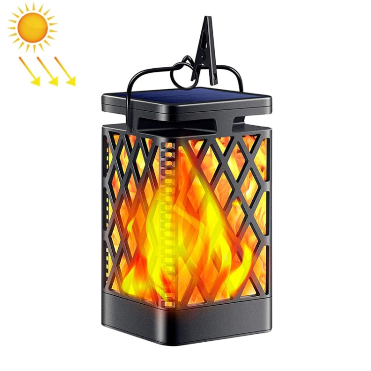 Skeleton Diamond Simulation Flame Lights Outdoor Solar LED Garden Light, Power: 0.6W by buy2fix