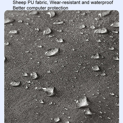 BUBM Portable Computer Bag Notebook Business Travel Bag, Size: 15 inch(Dark Gray) by BUBM