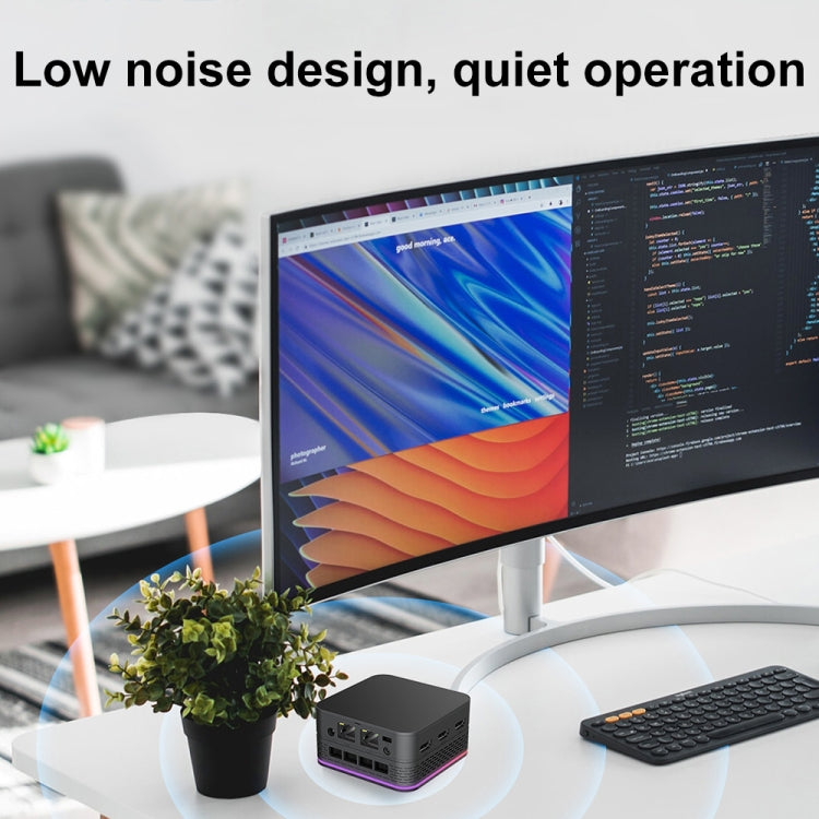 T9 Plus N100 DDR5 8G+256G UK Plug 12th Alder Lake Dual Gigabit LAN+3 HDMI 4K HD Pocket Mini PC by buy2fix