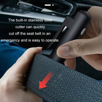 Car Safety Hammer Car Escape Device Temporary Parking Number Plate(4 In 1) - Emergency Hammer by buy2fix | Online Shopping UK | buy2fix