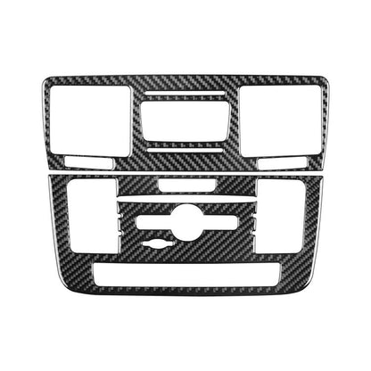 For Mercedes-Benz G-Class W463 2pcs /Set Multimedia Panel Decorative Sticker(Black) - Car Interior Mouldings by buy2fix | Online Shopping UK | buy2fix