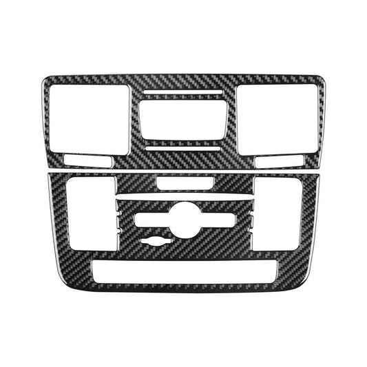 For Mercedes-Benz G-Class W463 2pcs /Set Multimedia Panel Decorative Sticker(Black) - Car Interior Mouldings by buy2fix | Online Shopping UK | buy2fix