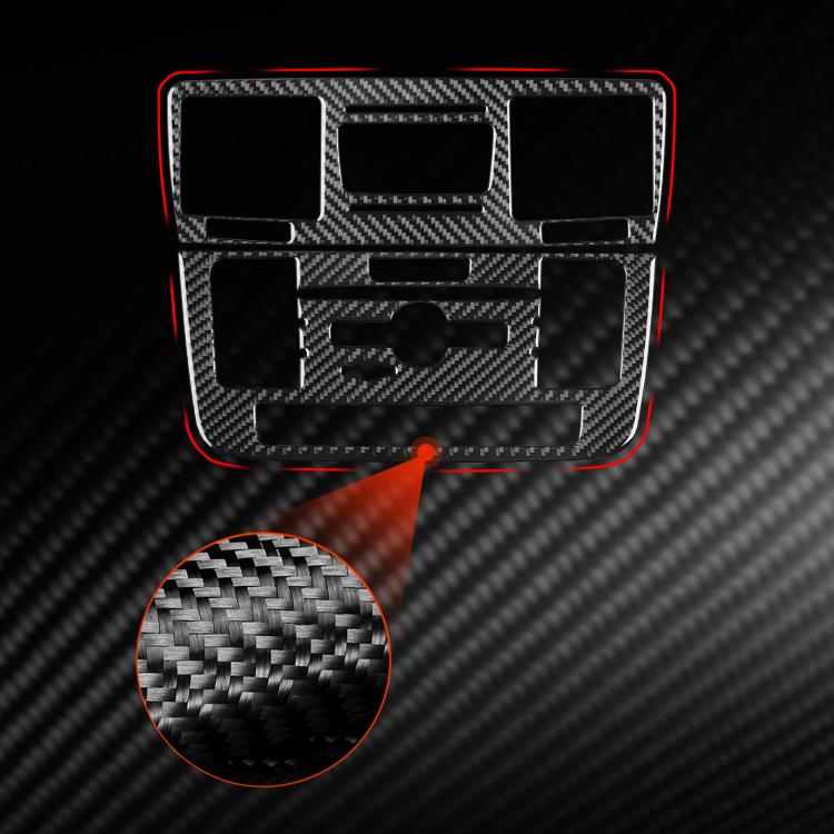 For Mercedes-Benz G-Class W463 2pcs /Set Multimedia Panel Decorative Sticker(Red) - Car Interior Mouldings by buy2fix | Online Shopping UK | buy2fix