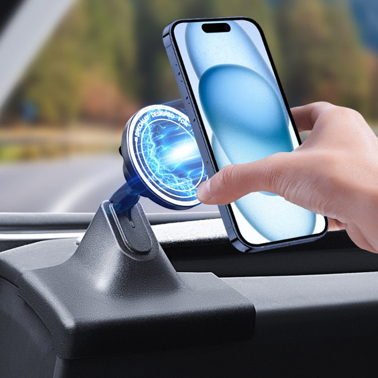 For 2024 Tesla Model 3 Left-hand Drive Air Outlet Magnetic Car Phone Holder(Dashboard Base) by buy2fix