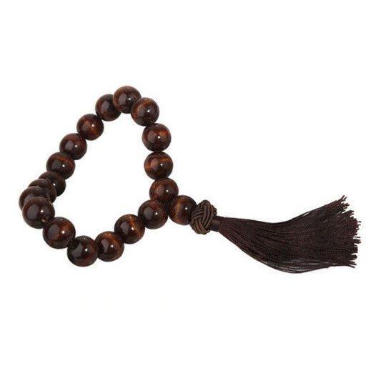 Car Gear Prayer For Blessing And Safety Buddha Beads Car Decorative Ornaments(Black) by buy2fix