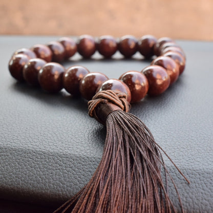 Car Gear Prayer For Blessing And Safety Buddha Beads Car Decorative Ornaments(Black) by buy2fix