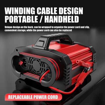 FOXSUR 25A 12V/24V Portable High-Power Car Ship Motorcycle Charger(UK Plug) by FOXSUR