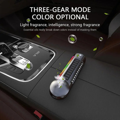 Solar Car Smart Spray Aromatherapy Machine Parking Sign(Gray) by buy2fix