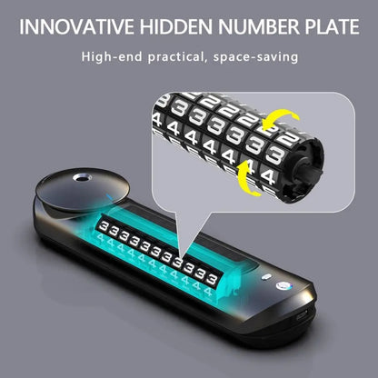 Solar Car Smart Spray Aromatherapy Machine Parking Sign(Gray) by buy2fix