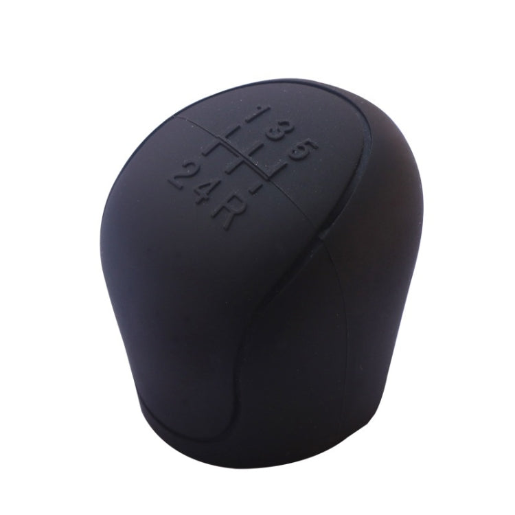 Automotive Silicone Manual Automatic Shift Lever Protective Cover, Size: Gear Shift Black by buy2fix