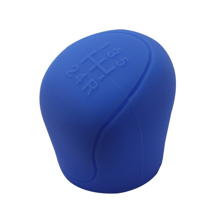 Automotive Silicone Manual Automatic Shift Lever Protective Cover, Size: Gear Shift Blue by buy2fix