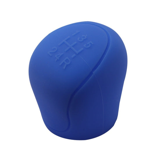 Automotive Silicone Manual Automatic Shift Lever Protective Cover, Size: Gear Shift Blue by buy2fix