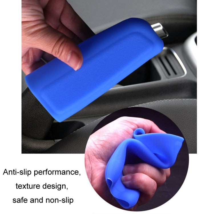 Automotive Silicone Manual Automatic Shift Lever Protective Cover, Size: Gear Shift Beige by buy2fix