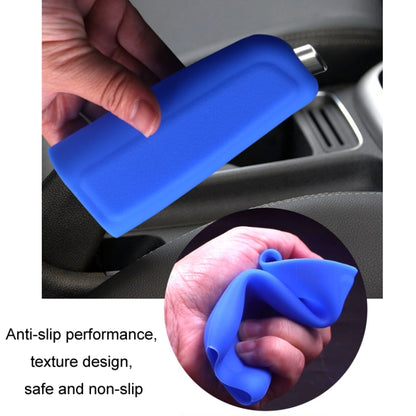 Automotive Silicone Manual Automatic Shift Lever Protective Cover, Size: Gear Shift Red by buy2fix