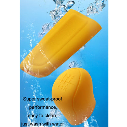 Automotive Silicone Manual Automatic Shift Lever Protective Cover, Size: Gear Shift Beige by buy2fix