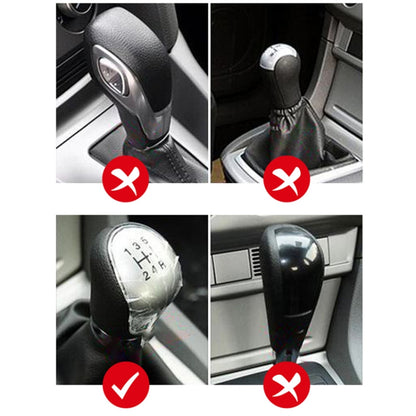 Automotive Silicone Manual Automatic Shift Lever Protective Cover, Size: Gear Shift Yellow by buy2fix