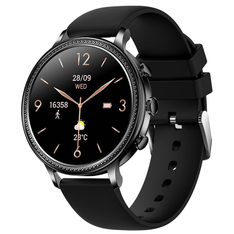 V60 1.39 Inch Health Monitoring Multifunctional Waterproof Bluetooth Call Smart Watch, Color: Black by buy2fix
