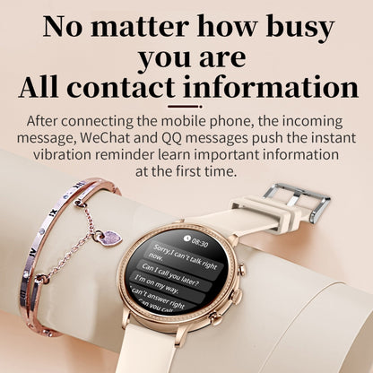 V60 1.39 Inch Health Monitoring Multifunctional Waterproof Bluetooth Call Smart Watch, Color: Silver Steel by buy2fix