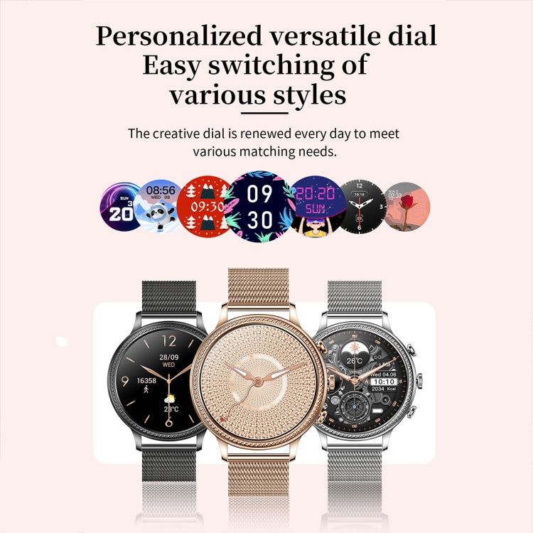 V60 1.39 Inch Health Monitoring Multifunctional Waterproof Bluetooth Call Smart Watch, Color: Black by buy2fix