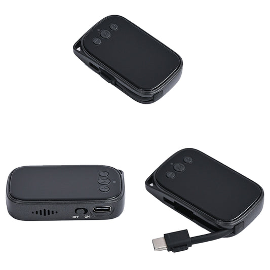 C20 HD Intelligent Noise Reduction Mini Recorder With OTG, Size: 16GB(Black) by buy2fix